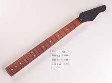 LUTHIER SPECIAL - XGP ST RW Neck 22 Stainless Frets, Ball Ends, Black Rainbow Big Flake Metal Cap